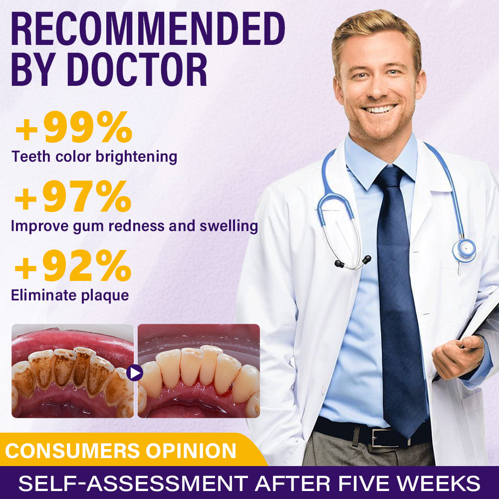 ✅For the treatment of periodontitis and oral ulcers, prevention of tooth loss, and repair of gum recession